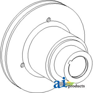 A-734628M1 Pulley, Crankshaft