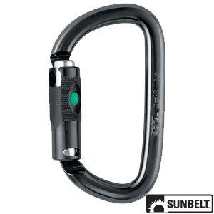A-B1ABM18 Carabiner, Climbing, Am'D, Petzl