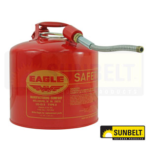 A-B1SC6 Fuel Can, Eagle Type-II Safety Cans (5 gallon)