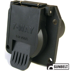 A-B1CM55415 Wiring Socket, 7-way, Ford/GM/Nissan