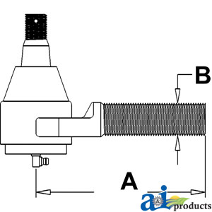 A-RE12325 Tie Rod, Inner