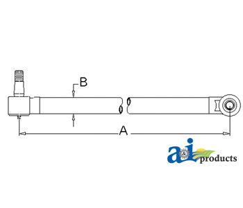 A-C5NN3304U Drag Link Assembly