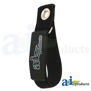 A-HSHD1819 Hanging Strap, Hook and Loop, HD, Adj Dia 1.8"-1.9" (5 pk)