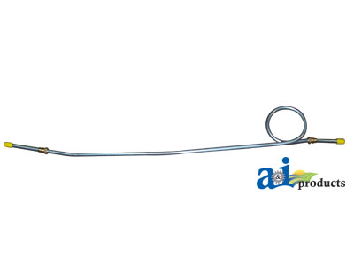 A-60684DX Fuel Line, Strainer To Carburetor w/ Nuts