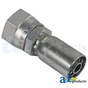 A-FFX-08-12 (HC-FFX) Female Seal Lok - Swivel - Straight - Short