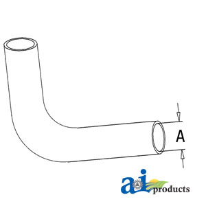 A-312588 Radiator Hose, Lower