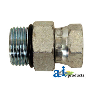 A-43D51 Female NPT Swivel X Male ORB Straight Adapter