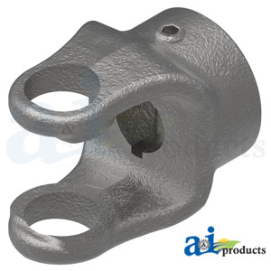 A-806-1014 Round Bore Implement Yoke (With Double Keyway & Set Screw)