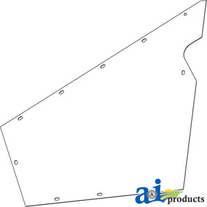 A-1321095C1 Panel, Grain Elevator Head, Inclined, RH Side