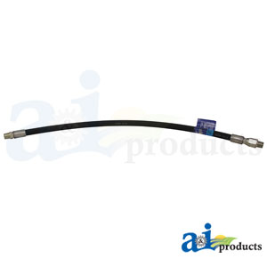 A-PHA2W3830S 3/8" Hydraulic Hose Assembly, Rigid x Swivel Male NPT, 30