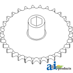 A-199643C1 Sprocket, Driving