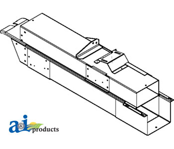 A-AH156596 Elevator, Clean Grain, Lower