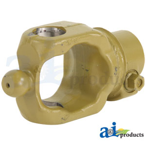 A-W350394 Implement Yoke, Splined CV 1 3/8" - 21 Spline w/ Interfering Clamp Bolt