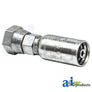 A-F-JISX-04-04 (HC-F-JISX) Female JIS 30° Seat - Swivel - Straight