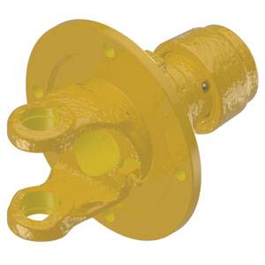A-820-8406 Yoke, Free Motion 1 3/8" - 6 Spline w/ AL