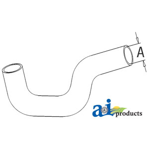 A-184325M1 Radiator Hose, Lower