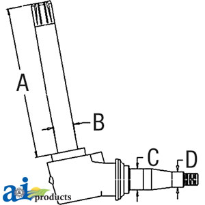 A-RE71278 Spindle (RH/LH)