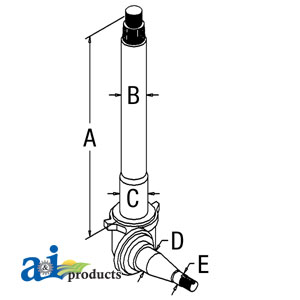 A-D5NN3106C Spindle (LH)