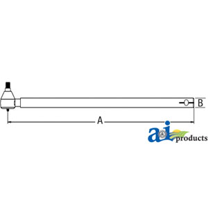 A-C7NN3307A Drag Link End, Rear