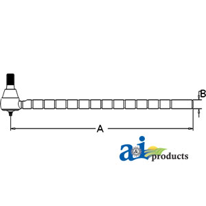 A-AT23583 Tie Rod, Long Outer