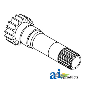 A-1677740M1 Input Shaft, Transmission