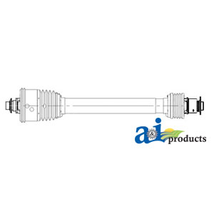 A-BPCVE12100116 Complete SZ 4 EL 100 CV Driveline W/ RP Clutch