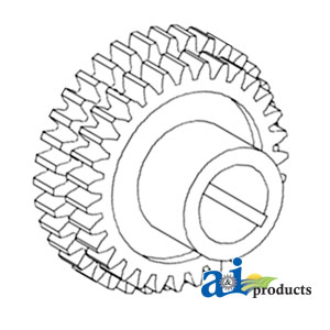 A-56417DA Gear, 3rd & 4th Speed