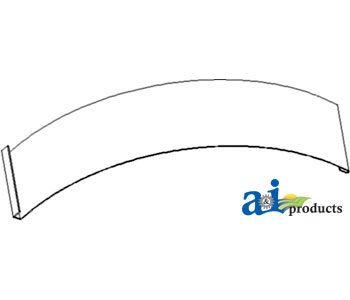 A-CP16401 Cover Plate, 1 Piece Concave