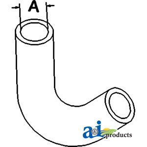 A-15221-72850 Radiator Hose, Lower