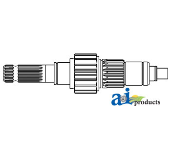 A-120985C1 Shaft, PTO 1000 RPM
