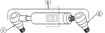 A-192749MT Male Ball Joint End (Ref. 2)