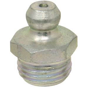 A-GF10M 10mm ST. Metric Grease Fitting, 20 Pack