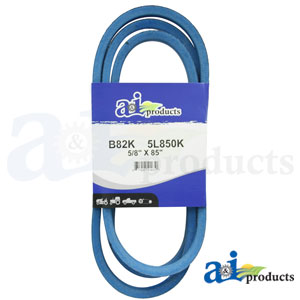 A-B82K Aramid Blue V-Belt (5/8" X 85" )
