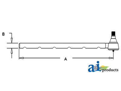 A-65077C91 Tie Rod, Long