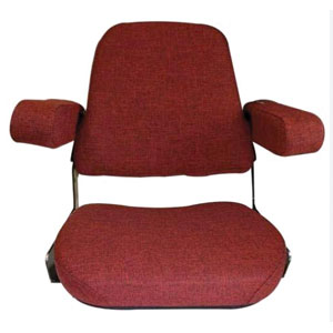 A-IH1087FR Seat Assembly, Mechanical (Red Fabric)