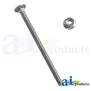 A-CBOLT4 1/4" x 4" Carriage Bolt & Nut