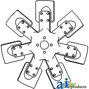 A-RE42511 Fan, 7 Blade
