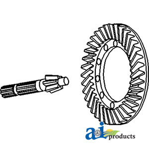 A-1683757M91 Ring & Pinion Set