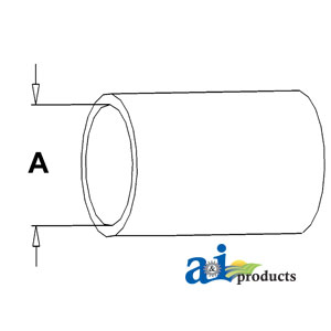 A-R61826 Radiator Hose, Upper