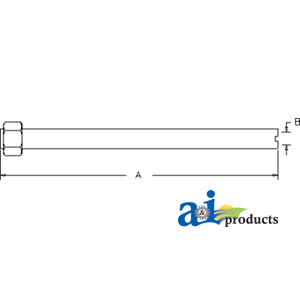A-3125172R1 Tube, Tie Rod