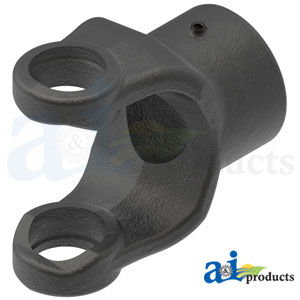 A-800-5528 Round Bore Implement Yoke (w/ Keyway & Set Screw)