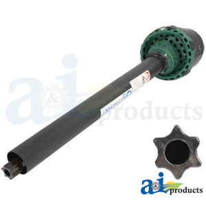 A-WT58481A Tractor Half, 1-3/8" 6 Spline, CV