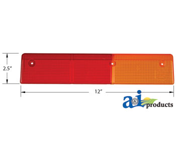 A-9929835 Light Lens, Rear (RH)
