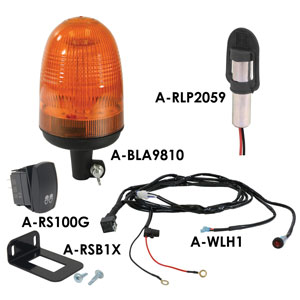 A-WL5944KT Beacon Kit, LED, Plain Pipe