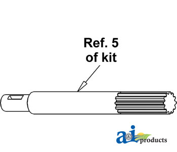 A-398297R1 Shaft, Reverse Shift Lower
