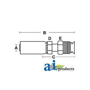 A-MIX-06-04 (HC-MIX) MALE INVERTED