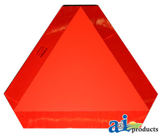 A-6A68 SMV Sign, New Style Plastic