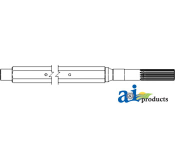 A-71375718 Shaft, Feeder Pivot (1 3/4" Hex)