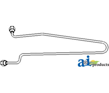 A-163472AS Injection Line, #2 Cylinder