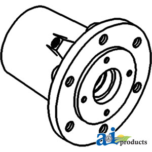A-102718A Hub, Front Wheel (6 Bolt)